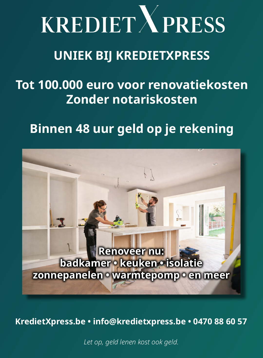Renovatielening actie